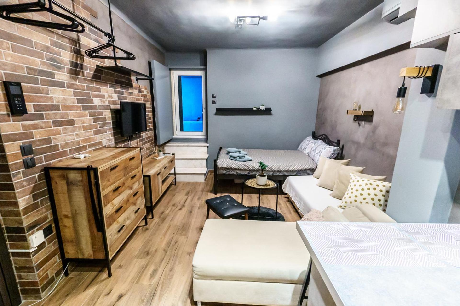 Happiness Studio With Terrace. Thessaloníki Ngoại thất bức ảnh